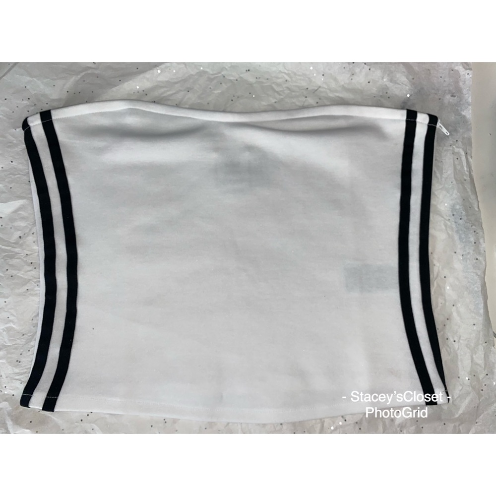 Adidas cropped tube top